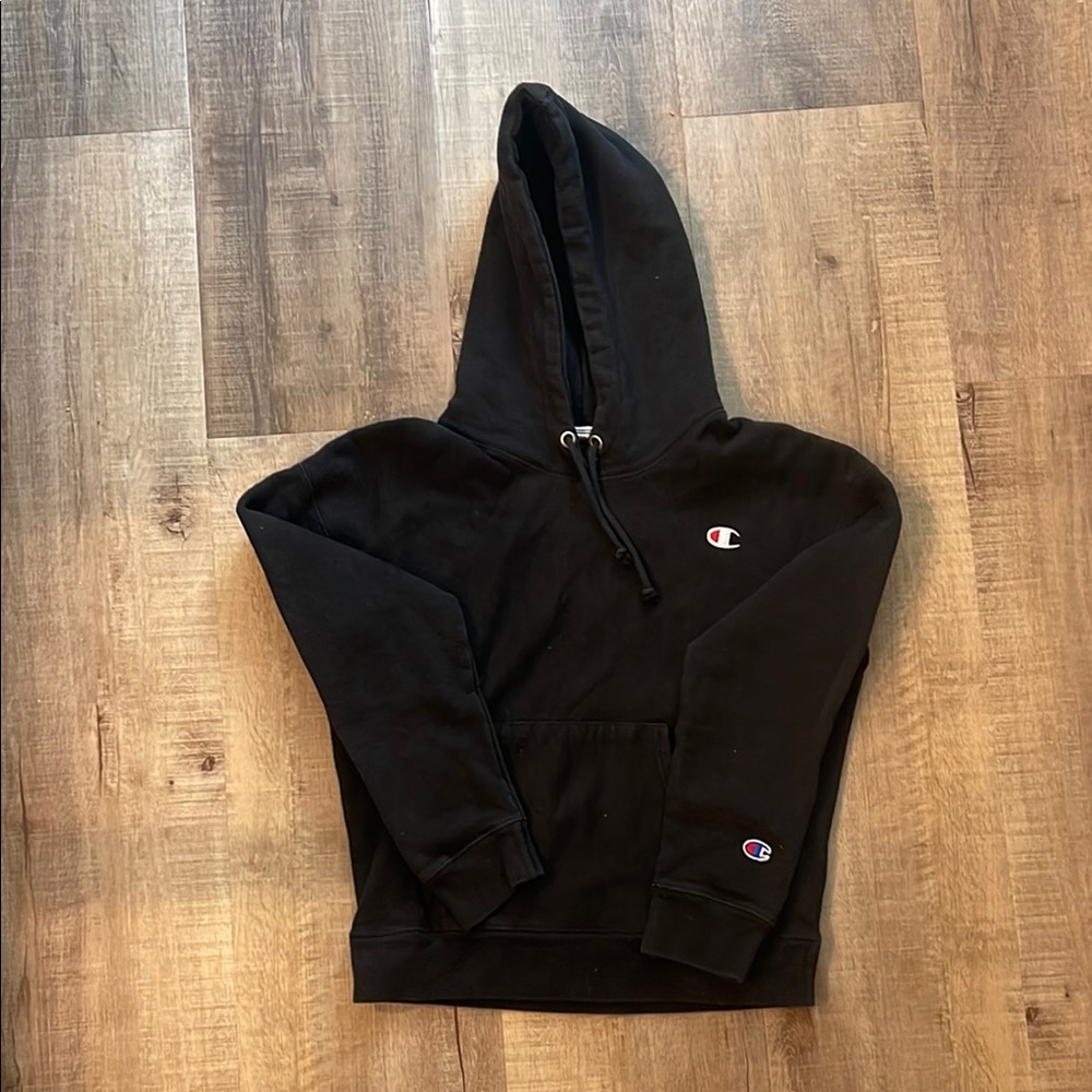 Champion Black Pullover Hoodie